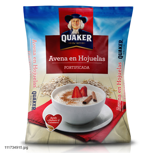 AVENA QUAKER 800GR FORTICADA BOLSA
