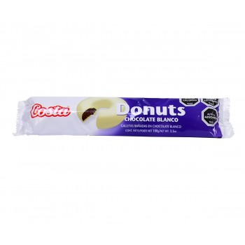 DONUTS COSTA 100GR CHOCO/BLANCO