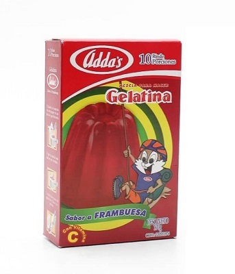 GELATINA ADDAS 170GR FRAMBUESA