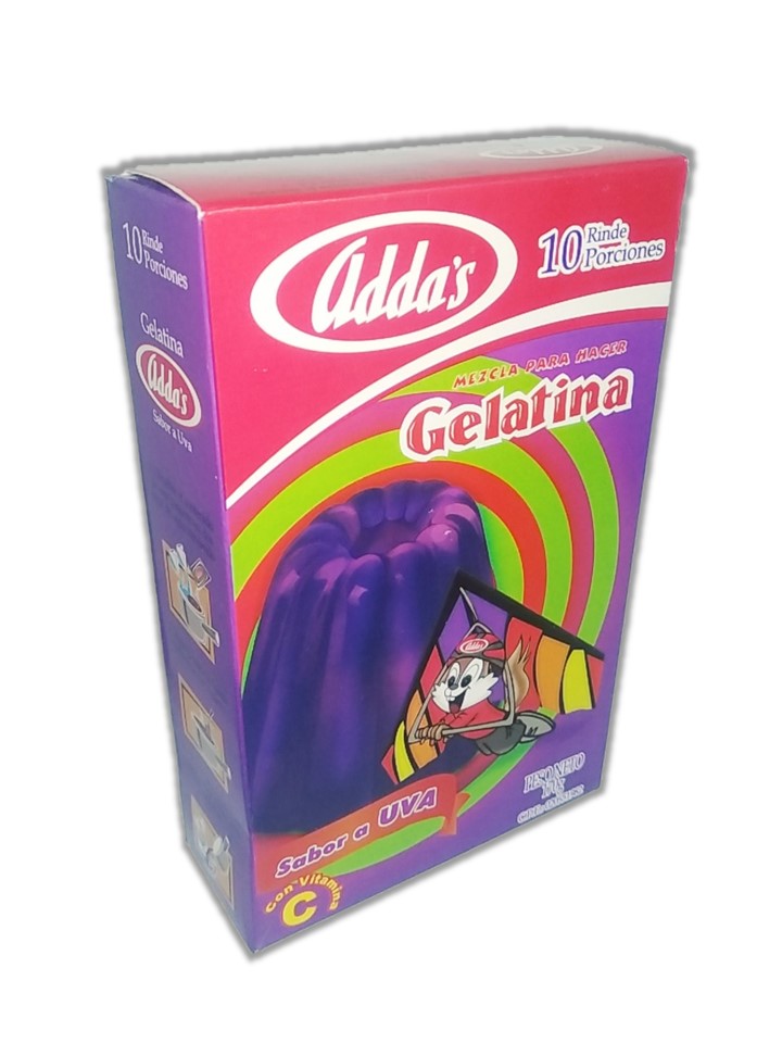 GELATINA ADDAS 170GR UVA