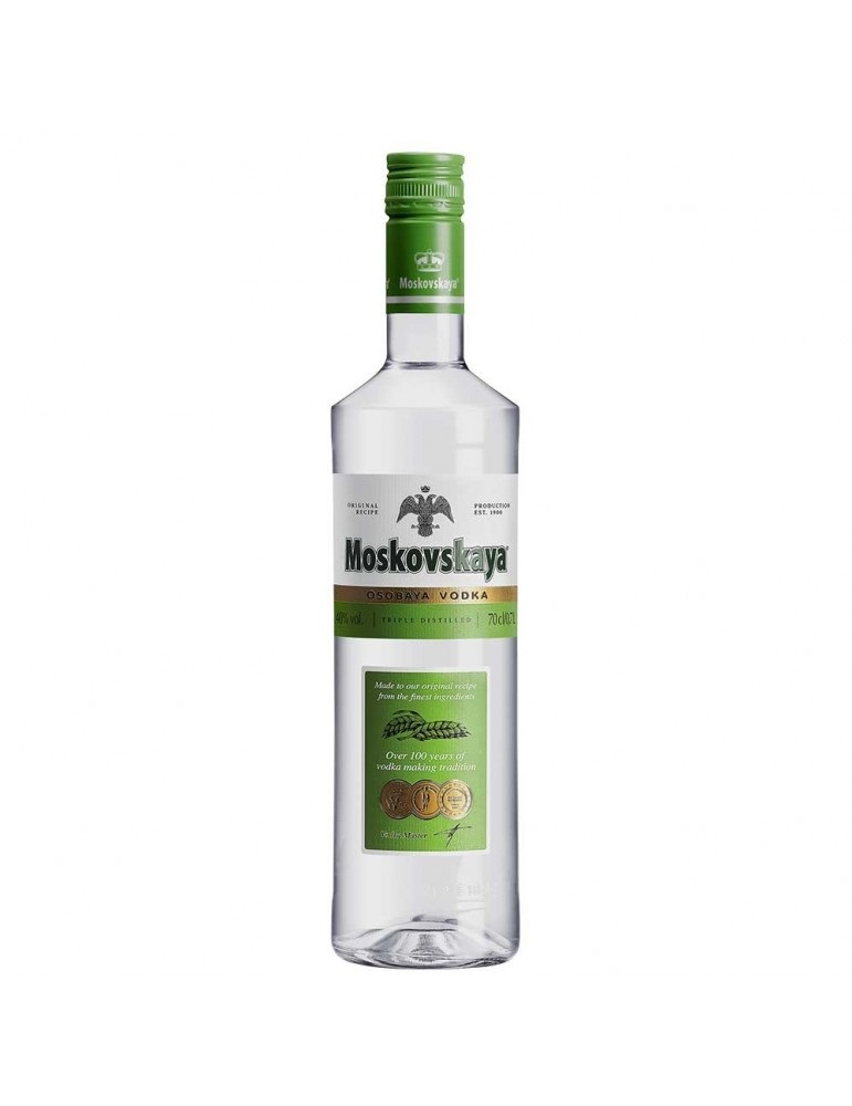 VODKA MOSKOVSKAYA 0.70LT