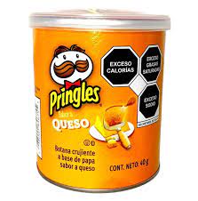 PAPAS PRINGLES 40GR QUESO CHEDDAR