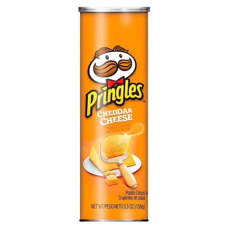 PAPAS PRINGLES 158GR QUESO CHEDDAR