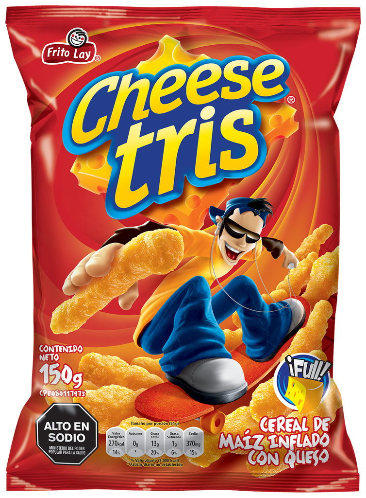 SNACK CHEESE TRIS 150GR