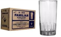 VASO DE VIDRIO FAMILIAR A-018