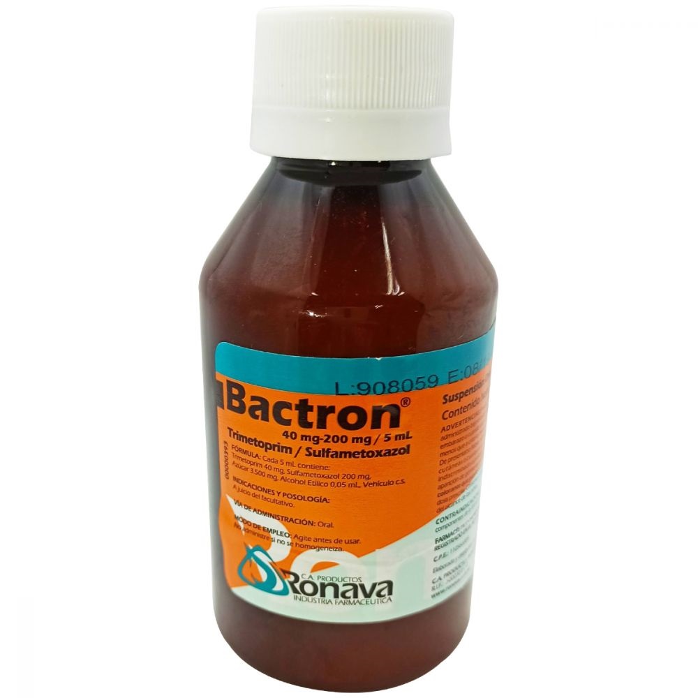BACTRON 40MG 200MG/5ML X 100ML SUSP TRIMETOP SULFAM RONAVA