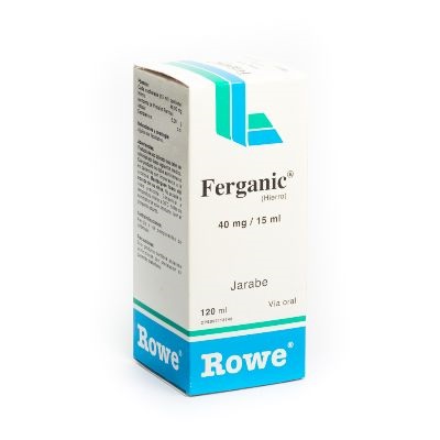 FERGANIC 40MG 15ML X 120ML JBE ROWE