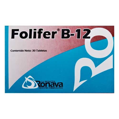 FOLIFER B12 X 30TABL