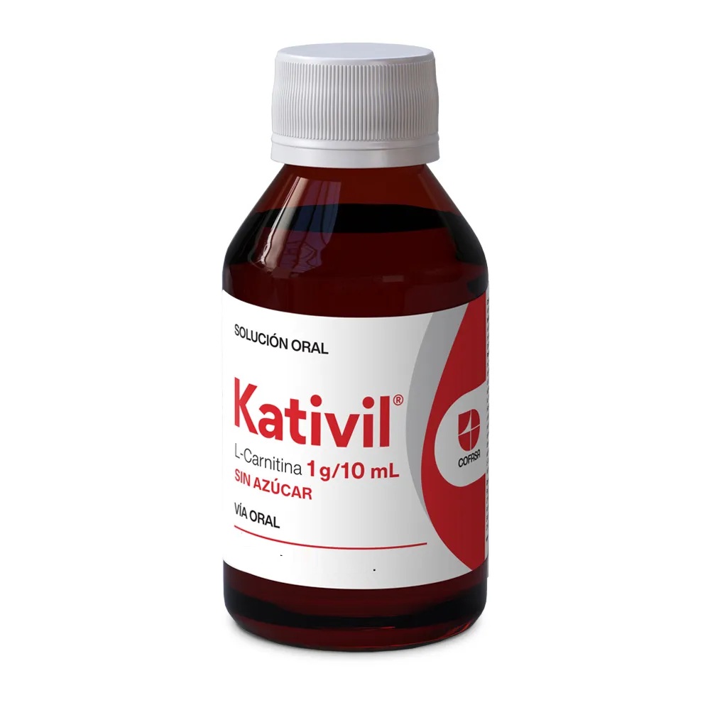 KATIVIL 1G/10ML X 240ML SOL ORAL COFASA