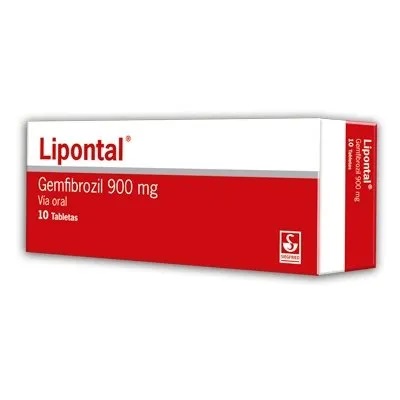 LIPONTAL 900MG X 10TABLETAS