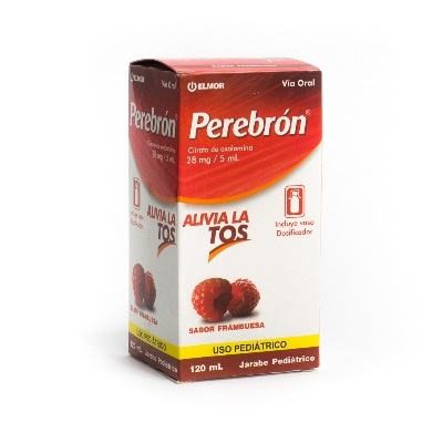 PEREBRON JBE PED FRAMBUESA 120ML ELMOR