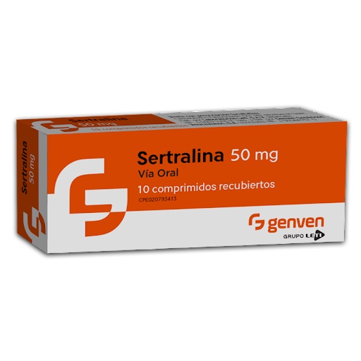 SERTRALINA 50MG X10 COMPRIMIDOS GENVEN