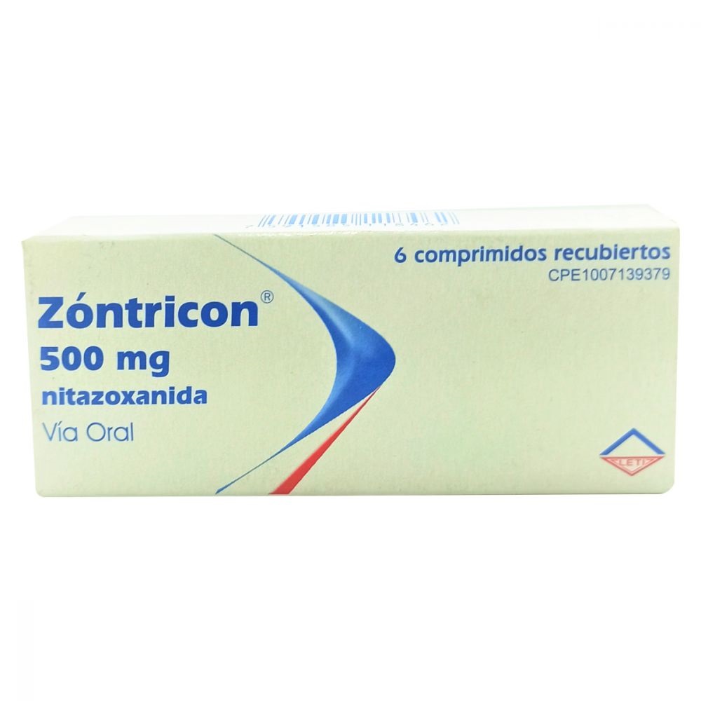ZONTRICON 500MG X 6COMP LETI