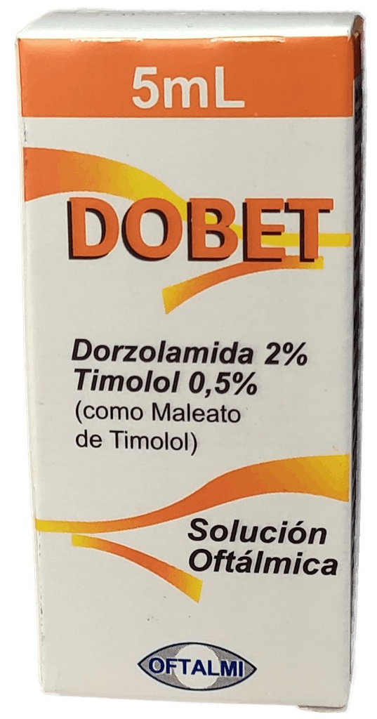 DOBET 2% 0,5% X 5ML SOL OFT OFTALMI
