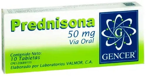 PREDNISONA 50MG X 10TAB GENCER