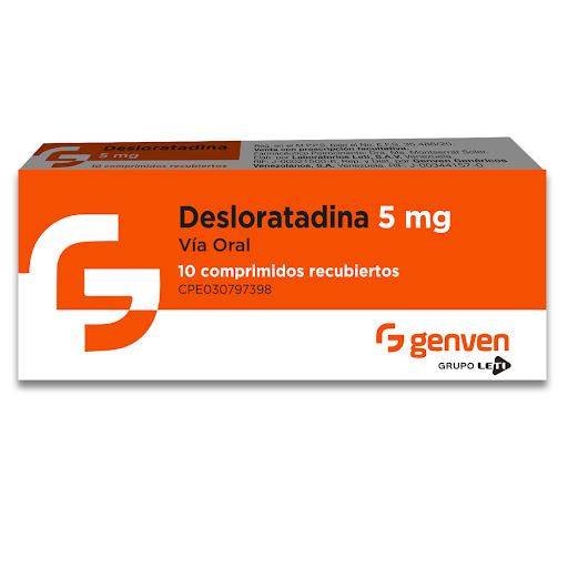 DESLORATADINA 5MG X 10TAB GENVEN