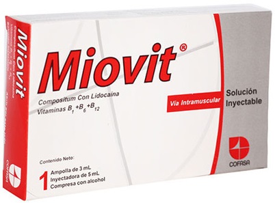 MIOVIT KIT 3ML X 1AMPOLLA COFASA