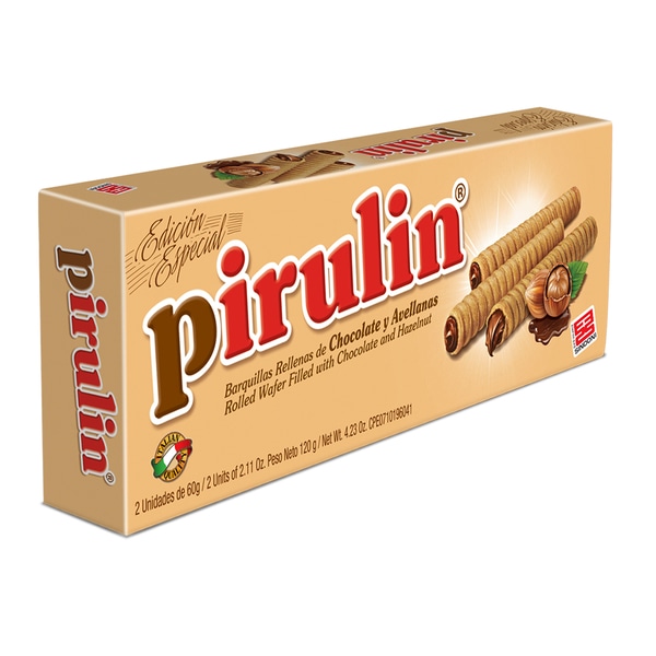 BARQUILLA PIRULIN 120GR ESTUCHE DE LUJO