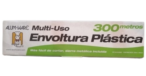PLASTICO ENVOL ALUMWARE 300M MULT-USO