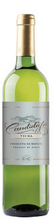VINO CANDIDATO 0.75LT VIURA BLANCO