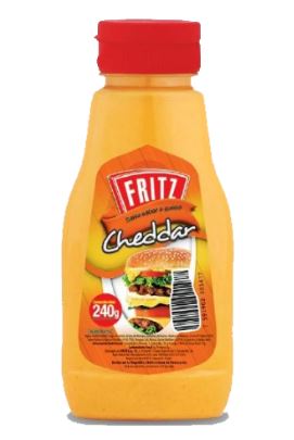 SALSA FRITZ 240GR QUESO CHEDDAR