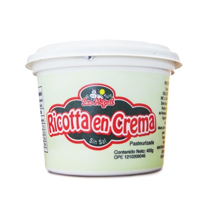 RICOTTA SAN MIGUEL 400GR CON SAL