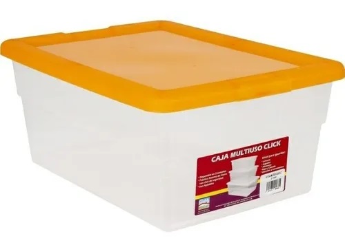 CAJA MULTIUSO CLICK ALFA HOGAR 16LT 2160