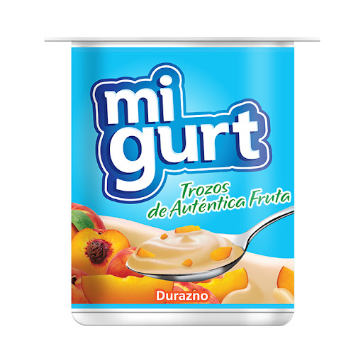YOGURT MIGURT 125GR FRUTA DURAZNO