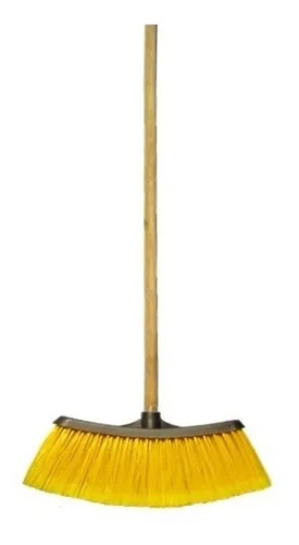 ESCOBA BOREAL CON PALO MADERA 1.5MT