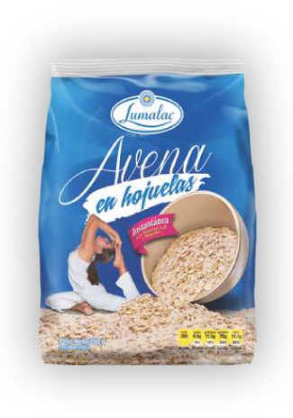 AVENA LUMALAC 800GR EN HOJUELA 