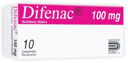 DIFENAC FORTE 100MG X 10TAB DOLLDER