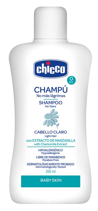 CHAMPU CHICCO 200ML MANZANILLA+MESES