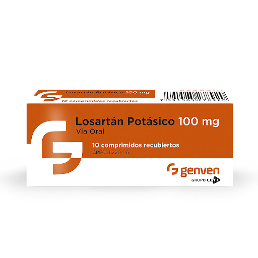LOSARTA POTASICO 100MG X 10TAB GENVEN