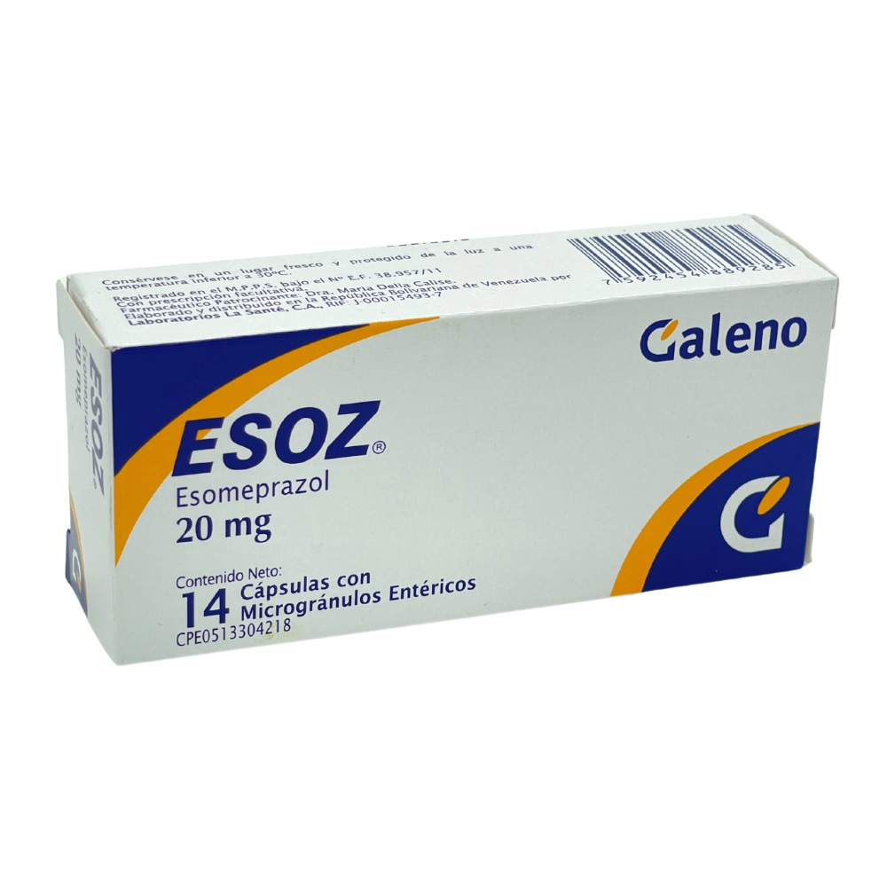 ESOZ 20MG X 14TAB PHARMETIQUE