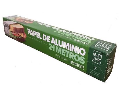 PAPEL ALUMINIO ALUMWARE 21MTSX30CM