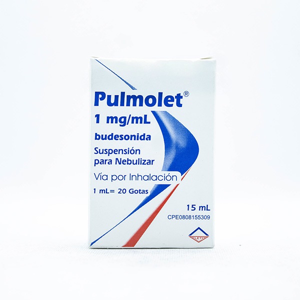PULMOLET 1MG/ML X 15ML SUSP NEBULIZAR LETI