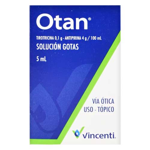 OTAN GOTAS 0,1G-4G/100ML X 5ML VINCENTI