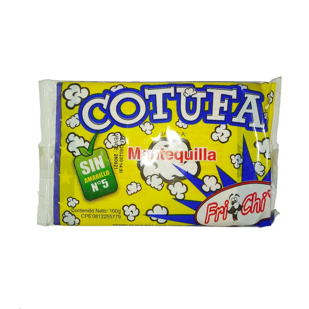 COTUFAS FRICHIS 100GR MANTEQUILLA