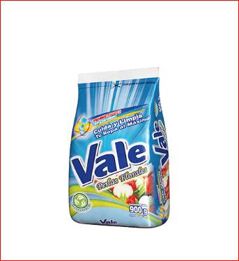 DETERGENTE VALE 900GR POLVO MULT MANZANA