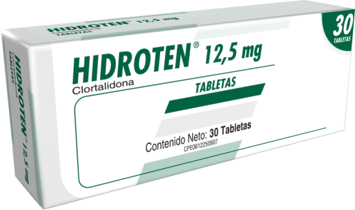 HIDROTEN 12,5MG X 30TABLETAS
