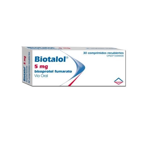 BIOTALOL 5MG X30 COMPRIMIDOS LETI