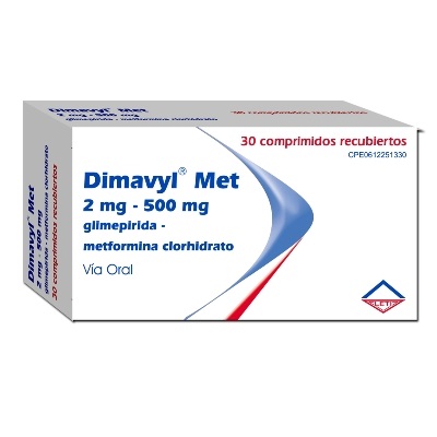 DIMAVYL MET 2-500 MG X 30 COMP LETI