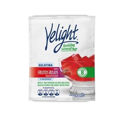 GELATINA YELIGHT 12GR FUSION SILVESTRE