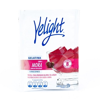 GELATINA YELIGHT 12GR FUSION MORA