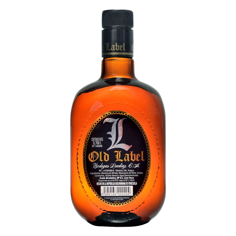 LICOR DE WHISKY OLD LABEL 0.70LT