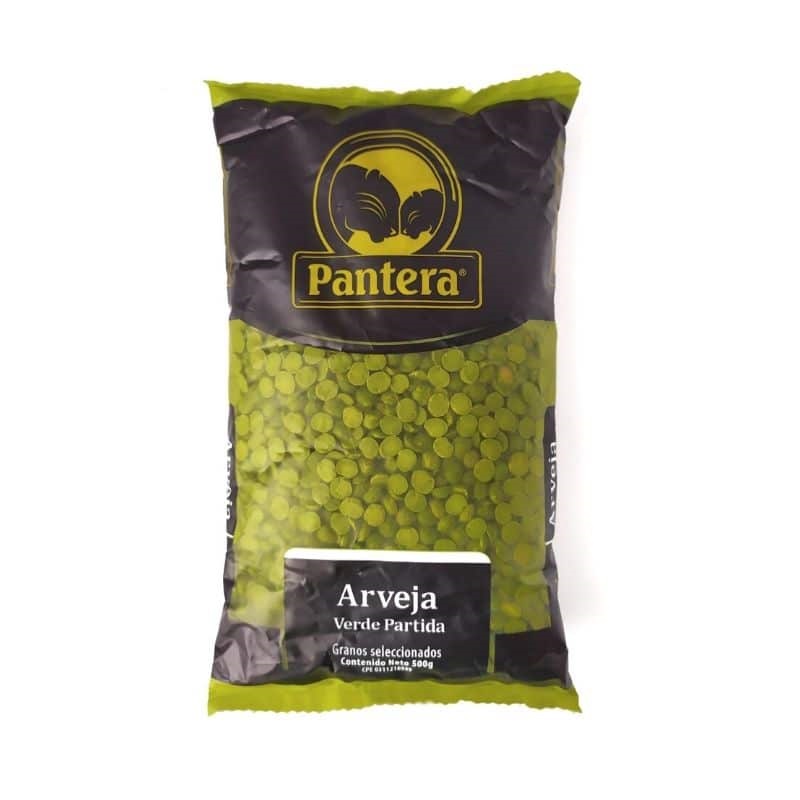 ARVEJAS PANTERA 900GR VERDES PARTIDAS