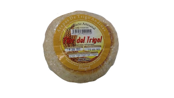 AREPAS FLOR DE TRIGO X 5UND INTEGRAL