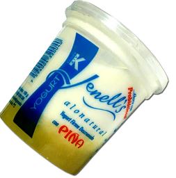 YOGURT JENELLS 180GR PIÑA