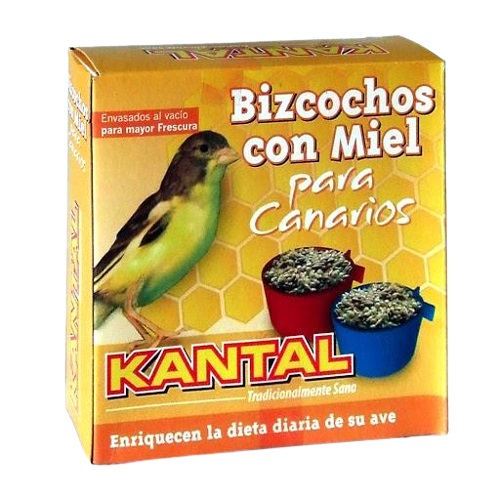 BIZCOCHO KANTAL 4UND CANARIO MIEL