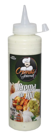 CREMA GOURMET AJO 320GR